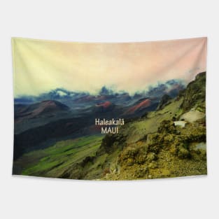 Haleakala National Park Maui Hawaii To travel is to live Tapestry