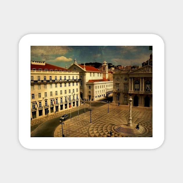 Lisbon....Town Hall square. Câmara Municipal de Lisboa Magnet by terezadelpilar