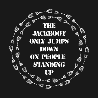 Jackboot Jump (Hozier) Lyric Art T-Shirt