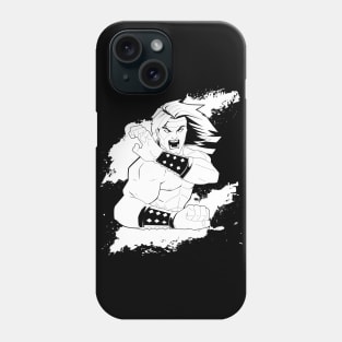 Liu Kang MK Ink (White) Phone Case