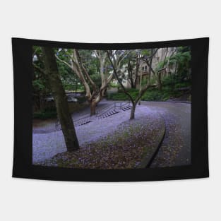 Jacaranda Snow Tapestry