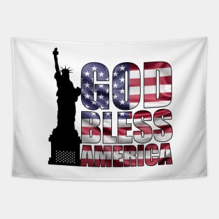 GOD BLESS AMERICA Tapestry