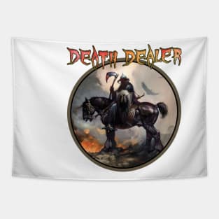 Death Dealer (Black Print) Tapestry