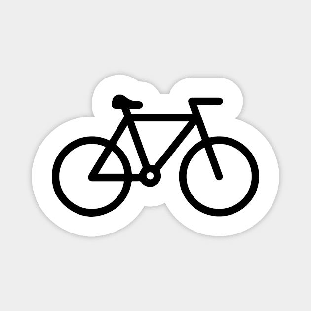 Bicycle cartoon Magnet by ramith-concept