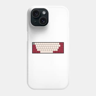 Mechanical Keyboard - Alfa Romeo F1 Team Colour Scheme Phone Case