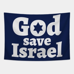 God Save Israel Tapestry