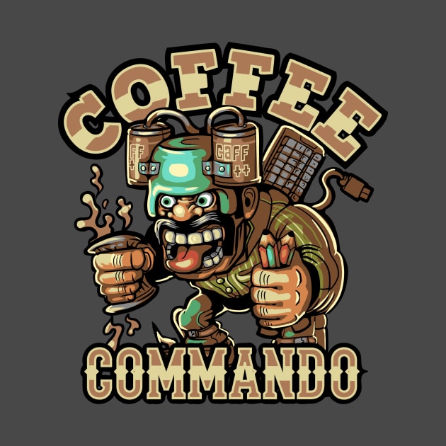 Coffee Commando by wuhuli