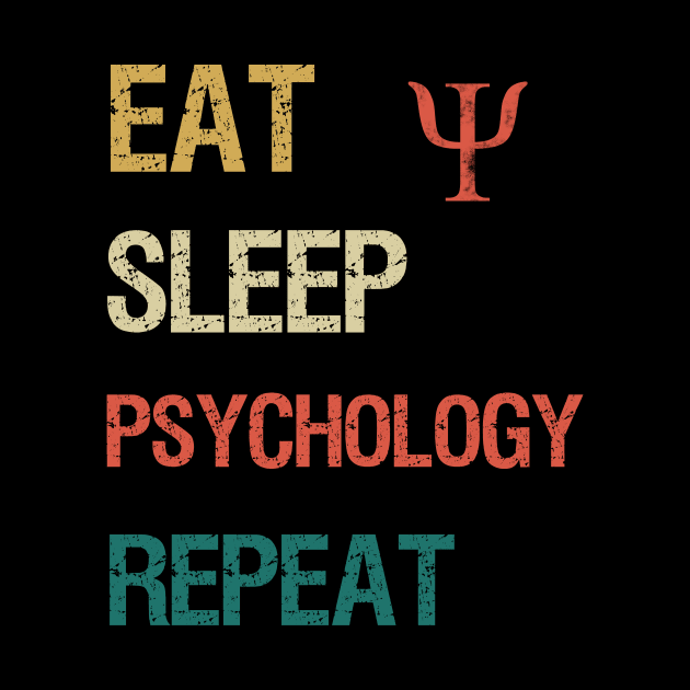 Eat sleep psychology repeat by cypryanus