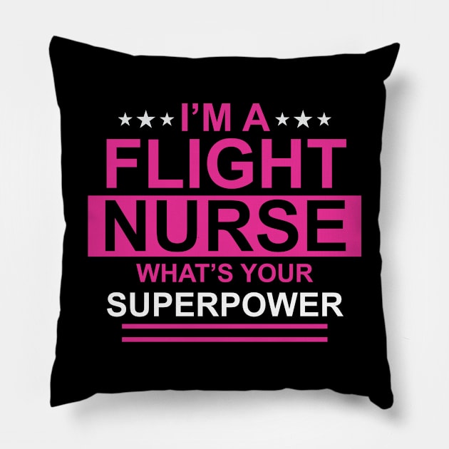 Flight Nurse Pillow by Verboten