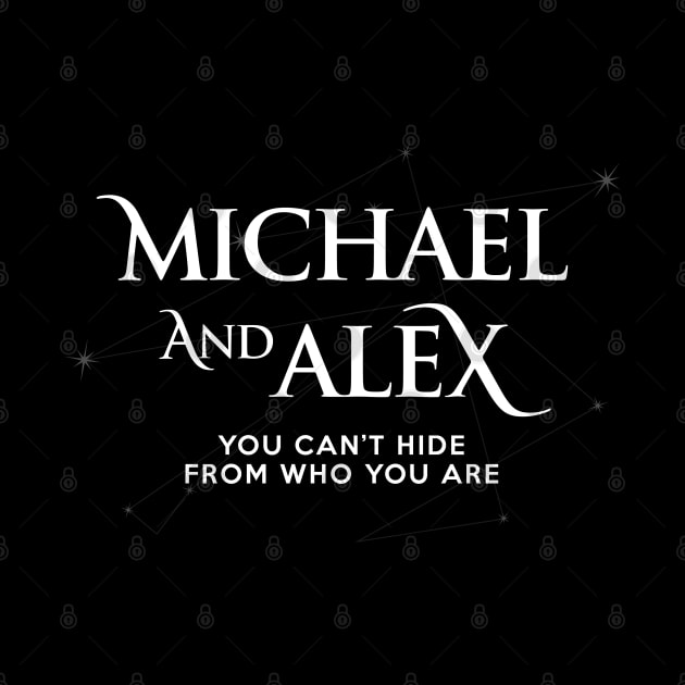 Roswell - Michael and Alex by BadCatDesigns