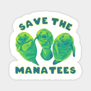 Save the Manatees Magnet