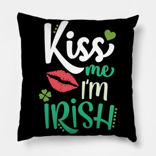 Kiss Me I'm Irish Pillow