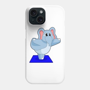 Elephant Yoga Fitness Gymnastics Phone Case
