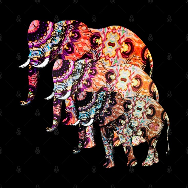 COLORFUL ELEPHANT by Love My..