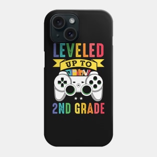 Cool Gaming Leveled Up to 2nd Grade Student Phone Case