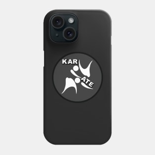 White KARATE Phone Case