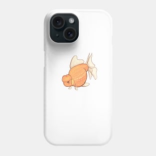 Cute pearlscale goldfish - chubby cute fish Phone Case