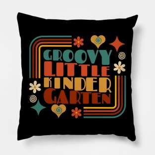 Groovy Little KINDERGARTEN Pillow