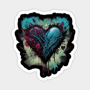 Abstract heart Magnet