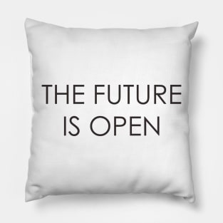 the future is open Pillow