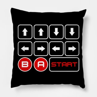 Cheat Code - Up Up Down Down Left Right Left Right B A Start Pillow