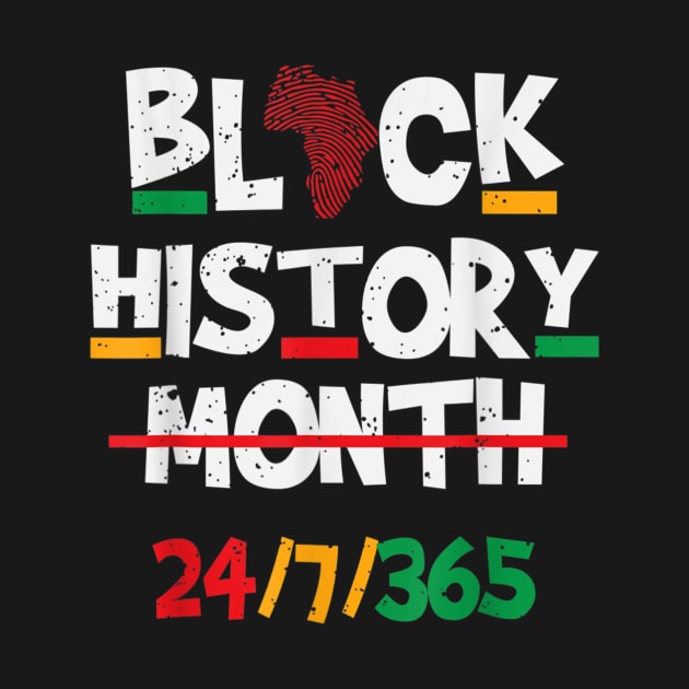 Black History Month 24 7 365 Black Heritage Pride by Centorinoruben.Butterfly