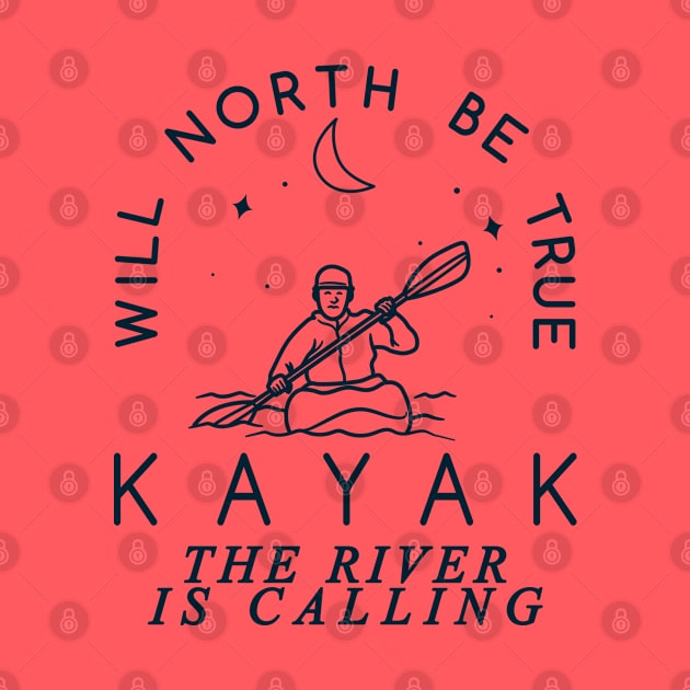 Will North Be True, The River is Calling by Blended Designs