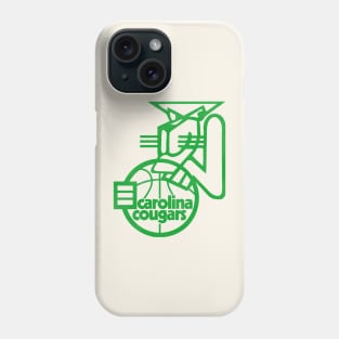 Defunct Carolina Cougars Basketball Team Phone Case