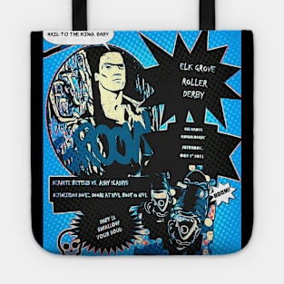 Elk Grove Roller Derby Poster Tote