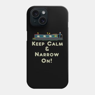 Keep Calm Narrowboat Phone Case