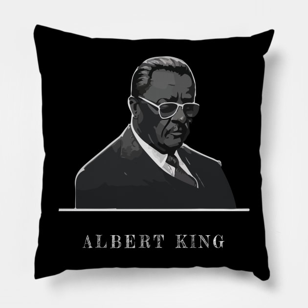 Albert King Pillow by Moulezitouna