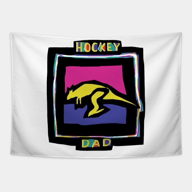 HOCKEY DAD Tapestry by troygmckinley