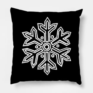 Simply Christmas Collection - Snowflake - Alternative Xmas Colours Pillow