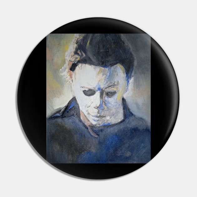 Michael Myers Pin by Mike Nesloney Art