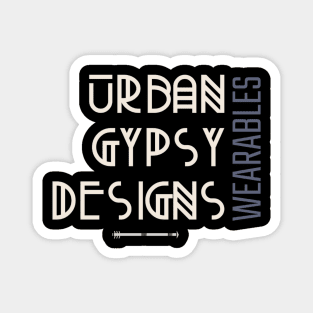 Urban Gypsy Designs Wearables Logo Magnet