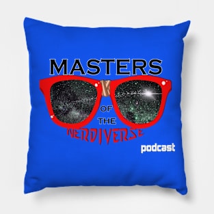 Masters of the Nerdiverse Podcast Tee Pillow