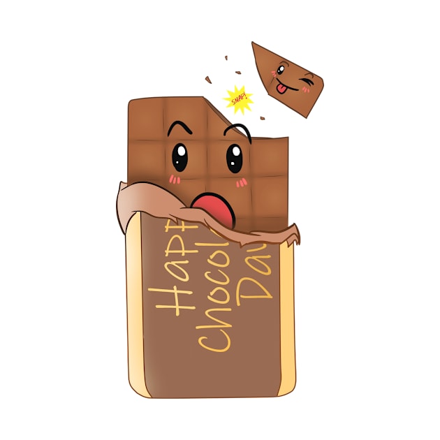 "Happy Chocolate Day" Bar by daywears