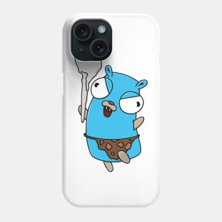 Caveman Gopher Phone Case