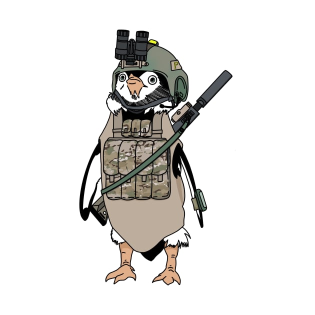 Tactical Penguin by Business Rambo