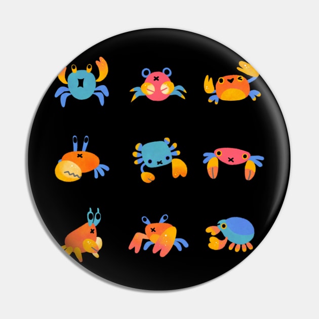 Crab Pin by pikaole