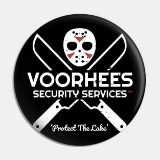 Voorhees Security Services Pin