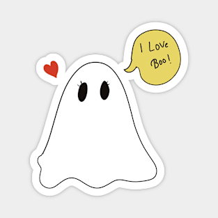 Cute ghost girl Magnet