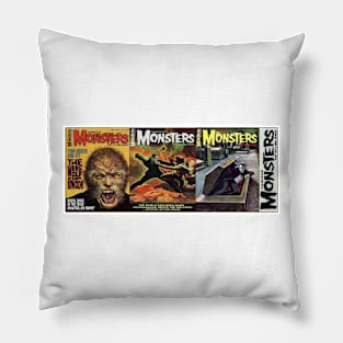 Classic Famous Monsters of Filmland Series 10 Pillow