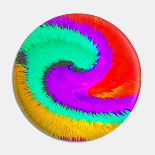 color wheel burst Pin