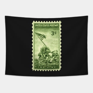 Iwo Jima Stamp Tapestry