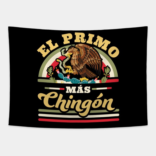 El Primo Mas Chingon Tapestry by OrangeMonkeyArt