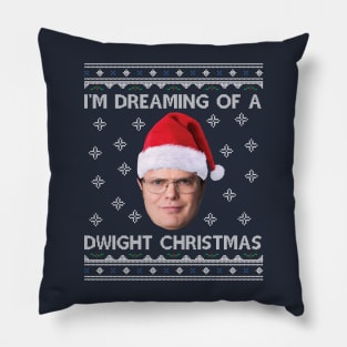 Im Dreaming Of  A Dwight Christmas The Office Pillow