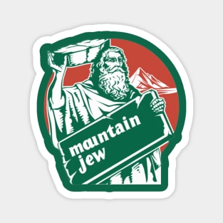 Mountain Jew, Jewish, Travel aroud the world, mountains Magnet