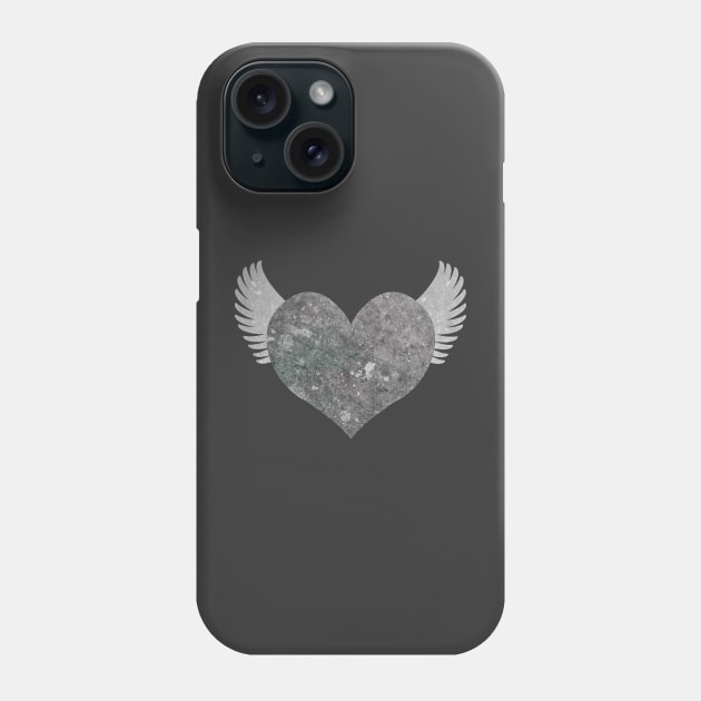 Stone Heart Phone Case by RawSunArt