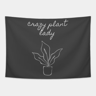 Crazy Plant Lady Tapestry